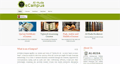 Desktop Screenshot of alhudaecampus.com