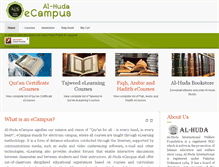 Tablet Screenshot of alhudaecampus.com